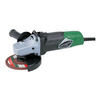 Hitachi Koki G12SA3 Handling Instructions Manual