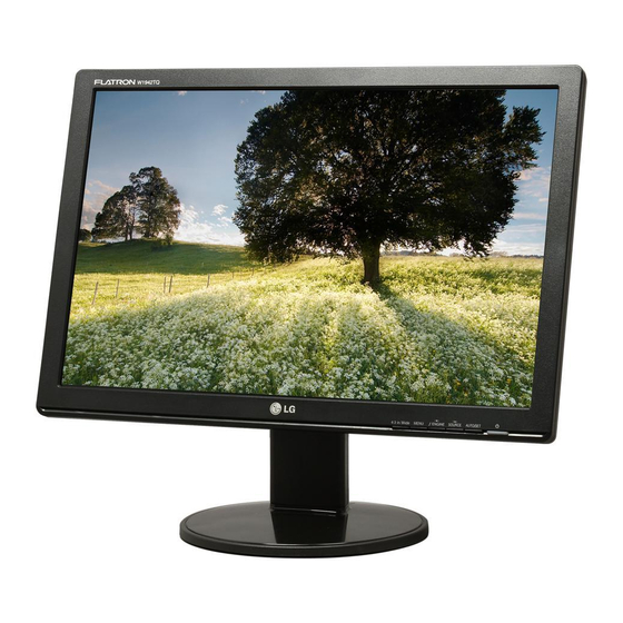 LG W1942TQ User Manual