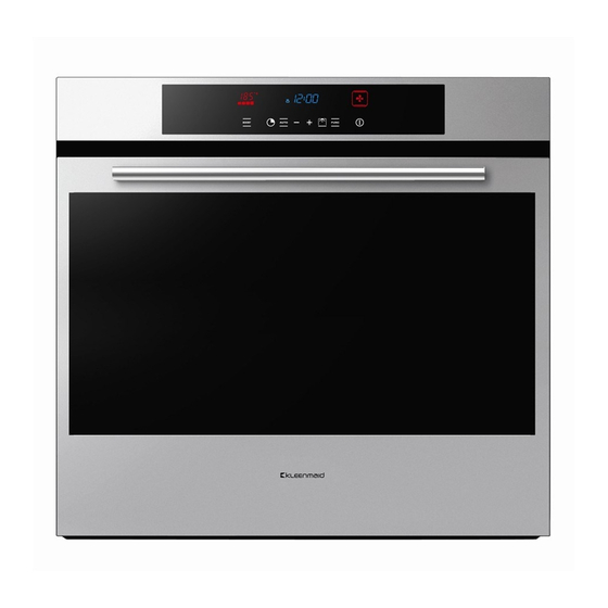 Kleenmaid OMFP7510 Owner's Manual