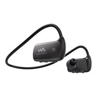 Sony Walkman NWZ-WS615 Help Manual