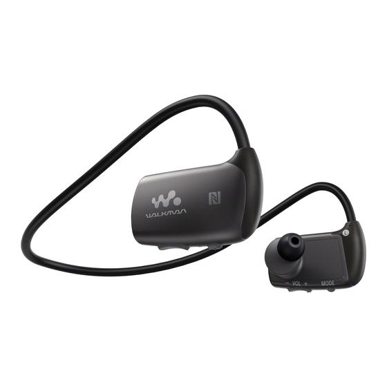 Sony Walkman NWZ-WS613 Manuals