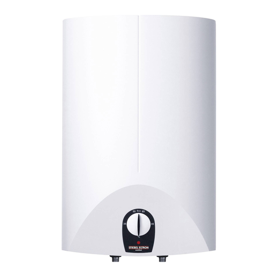 STIEBEL ELTRON SN 5 S Operating And Installation Instructions