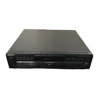 Sony CDP-CE335 - Compact Disc Changer Operating Instructions Manual