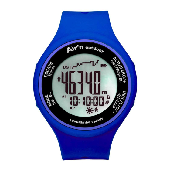 Air’n Outdoor Granita Manual