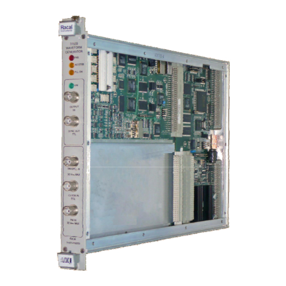 Racal Instruments 3152B User Manual