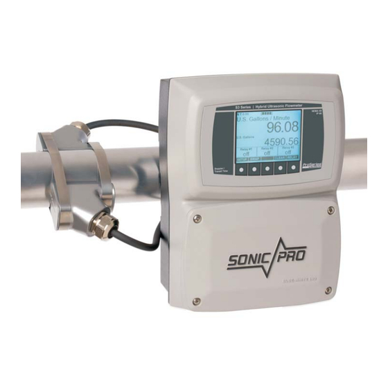 Blue-White ProSeries Sonic-Pro S1 Installation And Operating Manual