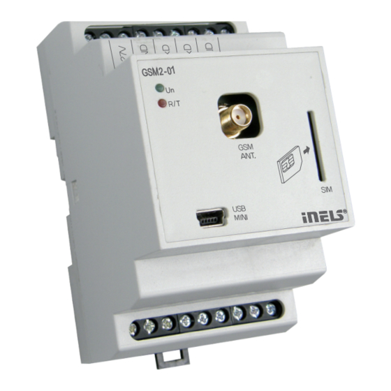 iNels GSM2-01 Manual Instructions