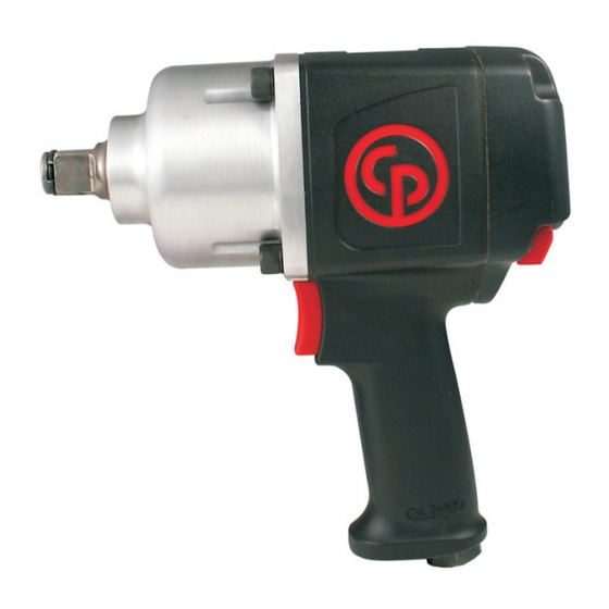 Chicago Pneumatic CP7763-6 Series Operator's Manual