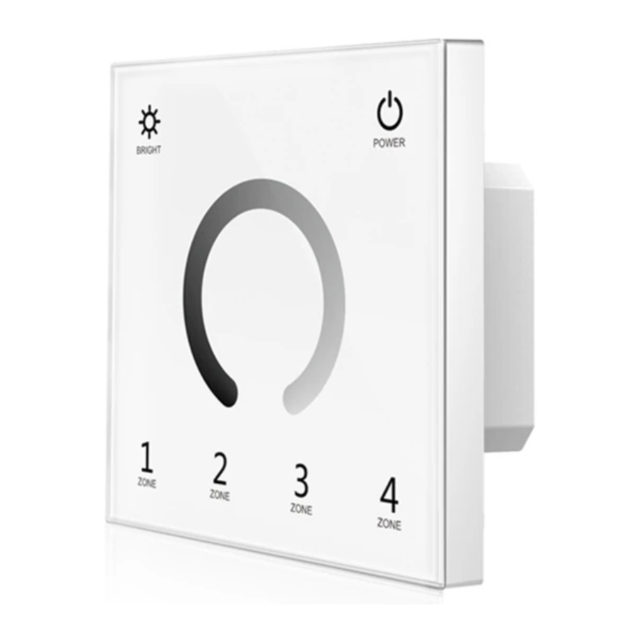 Optonica T11, T12, T13, T14 - Wall Mounted Touch Panel Manual