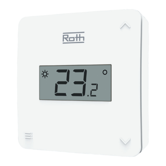 Roth Touchline SL Series Installation Manual