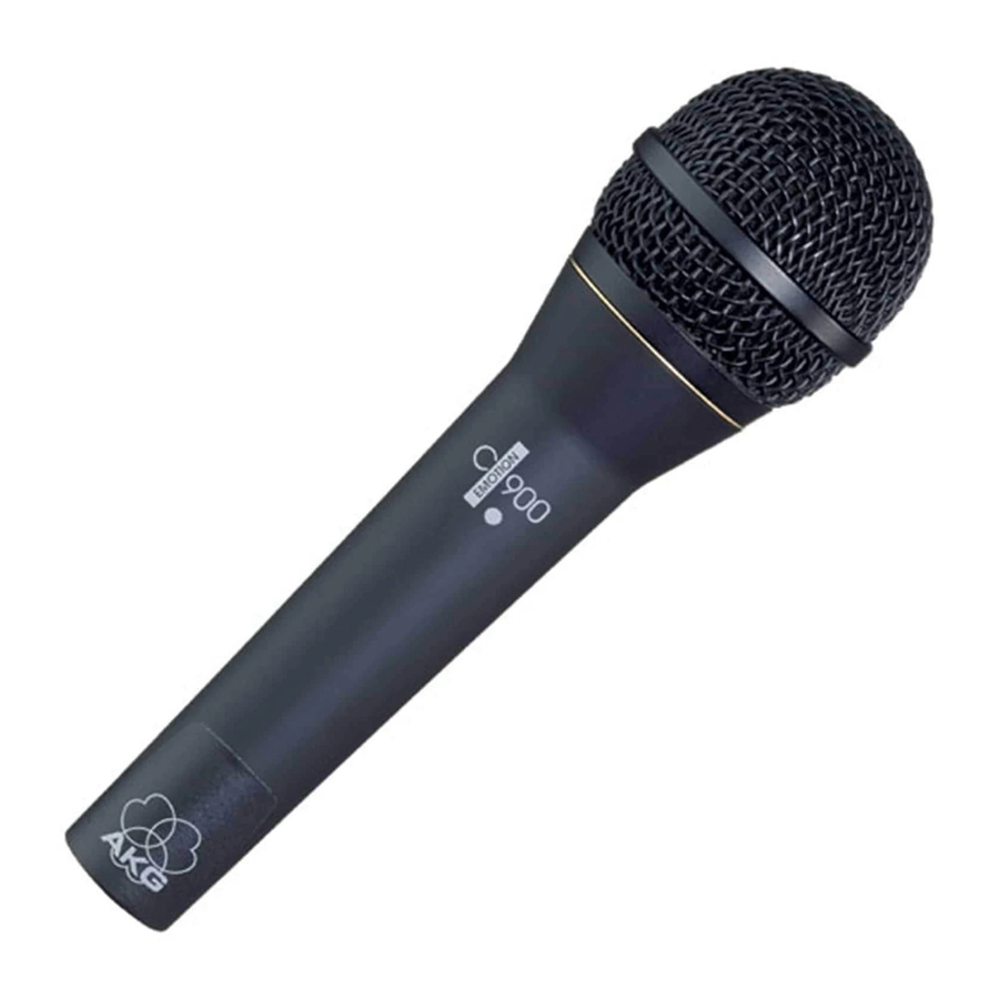 AKG C900 Specifications