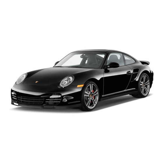 Porsche 911 Turbo Owner's Manual