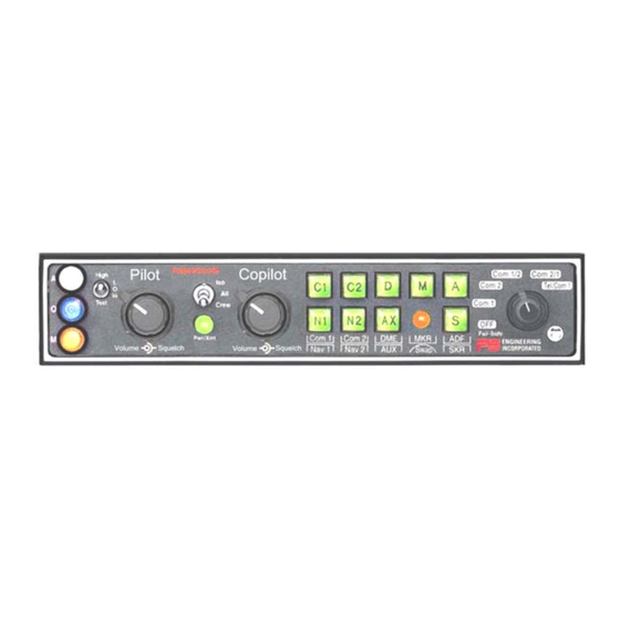 PS Engineering PMA6000 Installation And Operation Manual