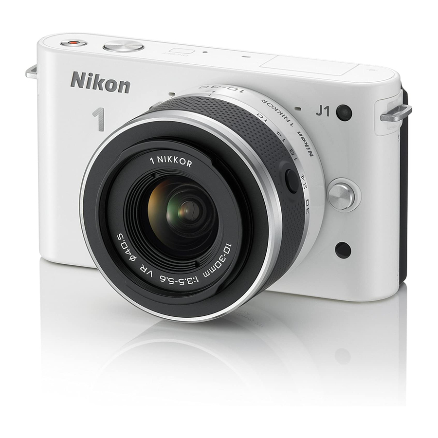 Nikon 1 J1 User Manual