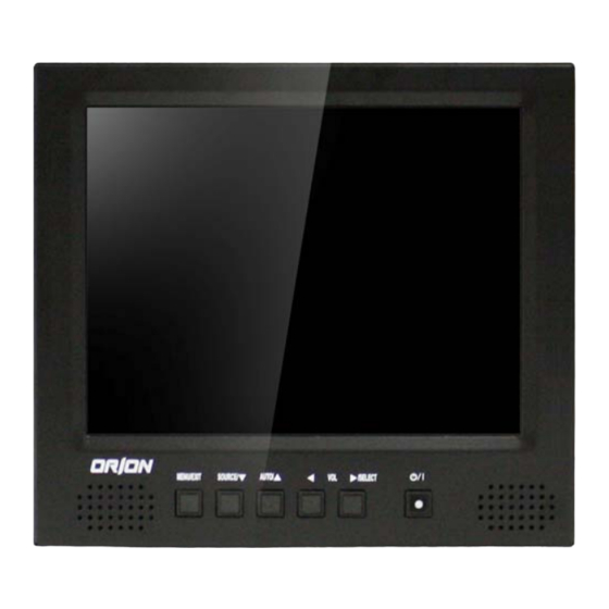 Orion PREMIUM SERIES Installation And User Manual