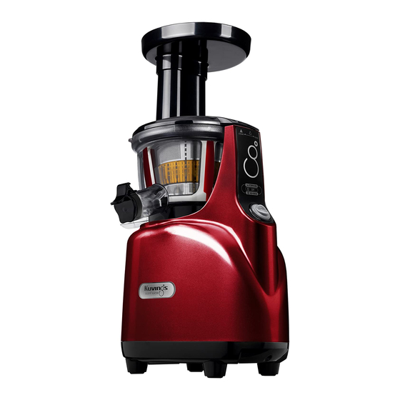 Kuvings Silent juicer Manual