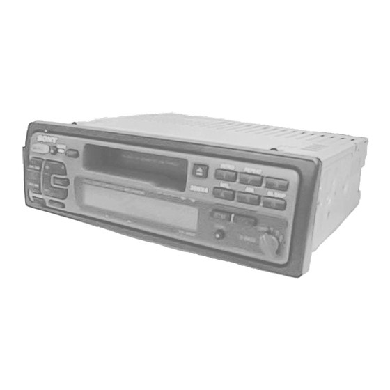 Sony XR-4790 Service Manual