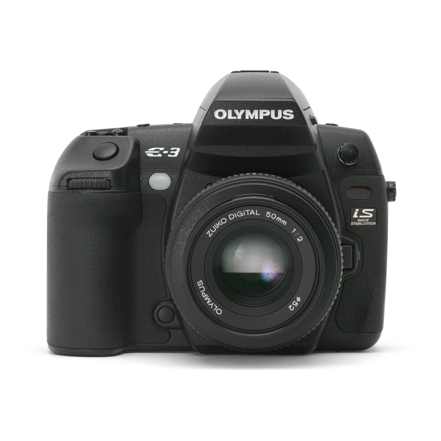 Olympus E-3 Faq