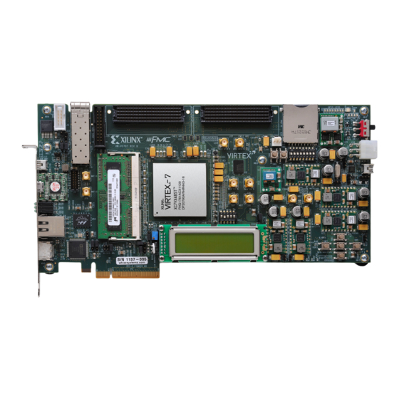 Xilinx VC707 Manual