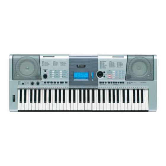 Yamaha Keyboards and Digital - Pianos Owner's Manual