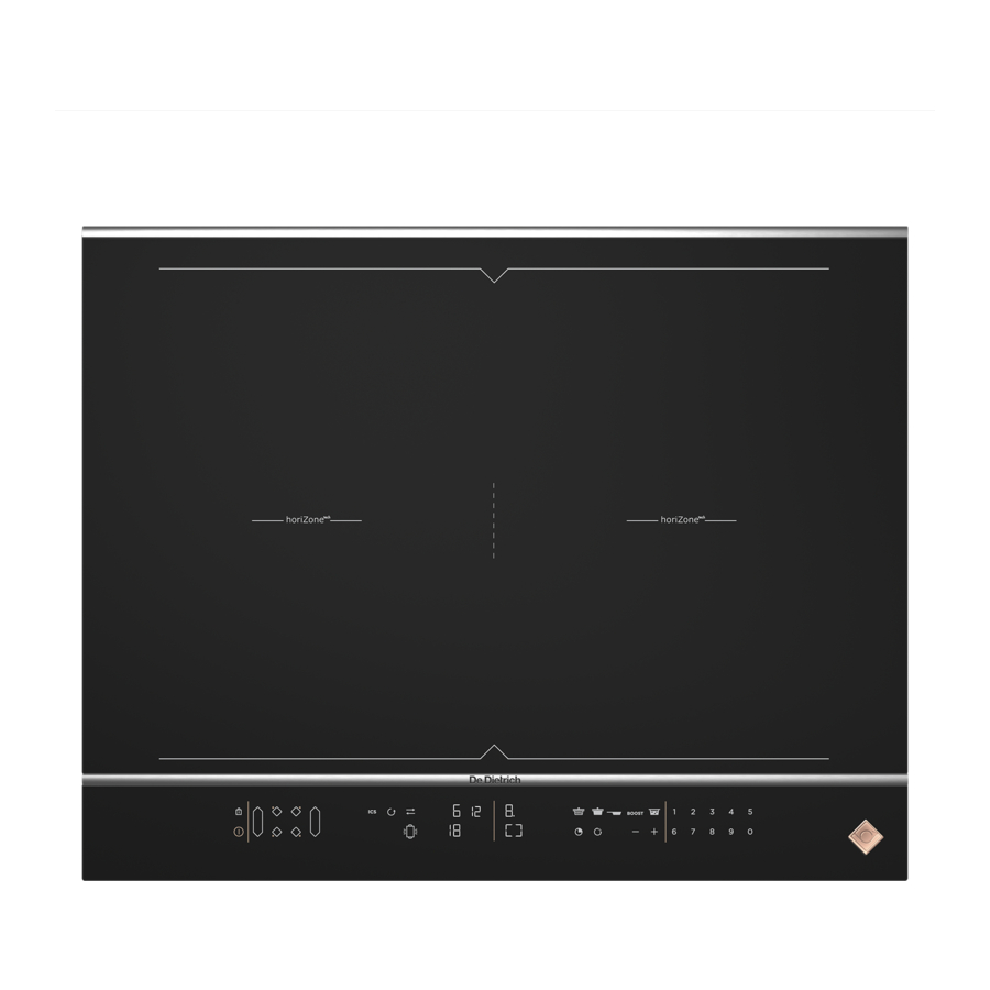 DeDietrich DPI7688XS Induction Hob Manuals