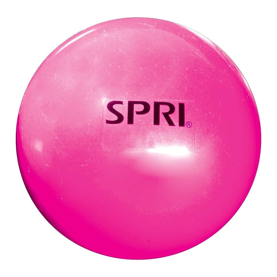 SPRI Soft Mini Xerball Exercise Instructions