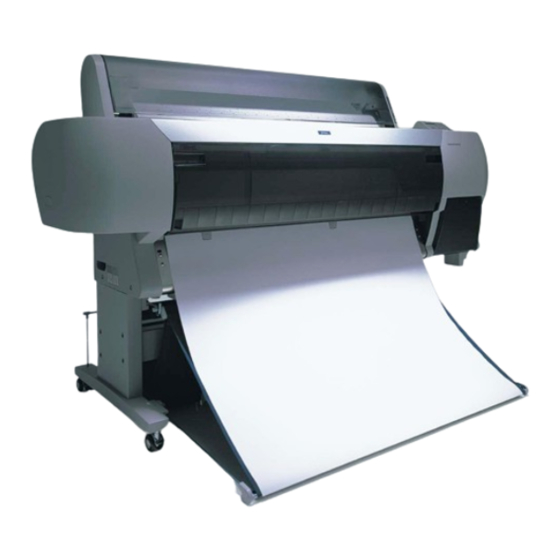 Epson Stylus Pro 10000 Installation Manual