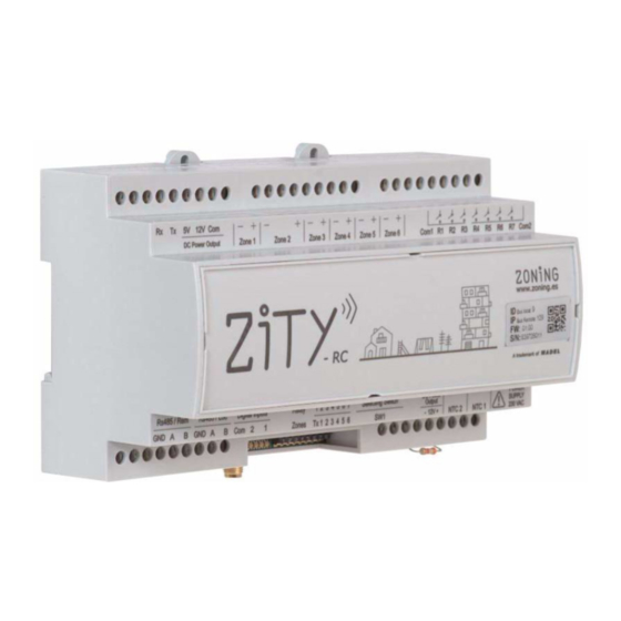 Zoning ZITY Installation And Service Manual