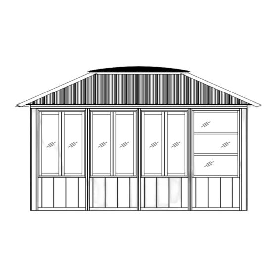 User Manuals: VISSCHER STONEHAM Gazebo