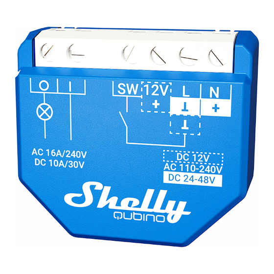 Shelly Wave 1 Extended User Manual