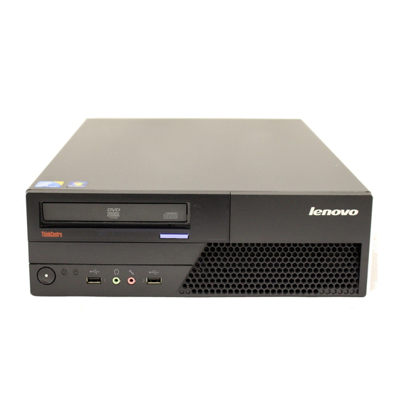 Lenovo ThinkCentre M58 User Manual