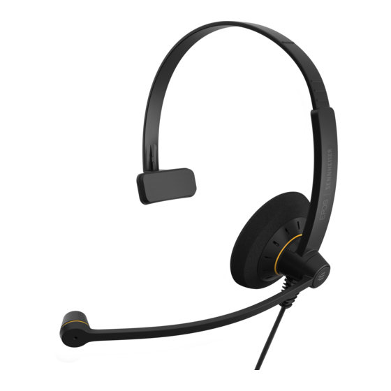 Sennheiser SC 30 USB ML Safety Manual