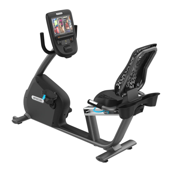 Precor Experience 800 Series Assembly Manual