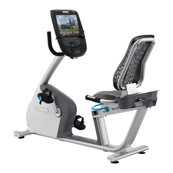 Precor Experience 800 Series Getting Started Manual