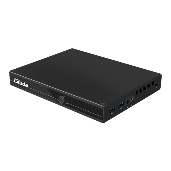 Giada F106D User Manual