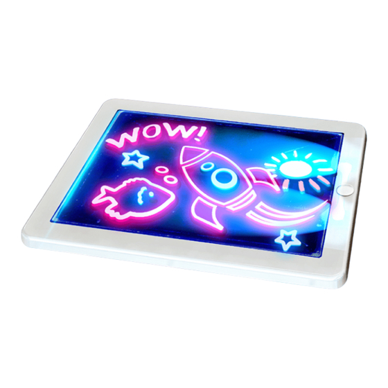 Nickelodeon John Adams Paw Patrol Glowpad Manual