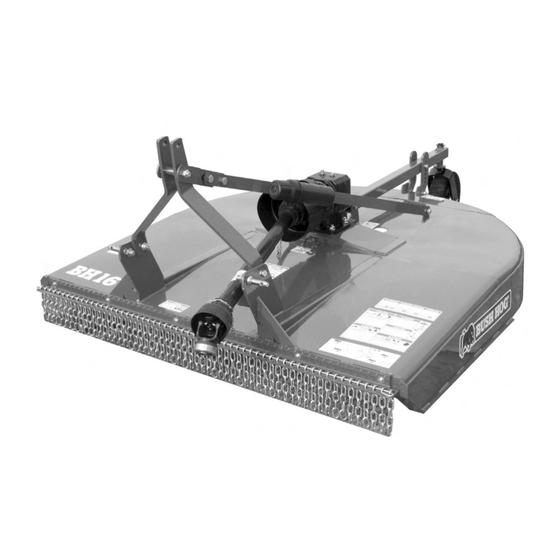User Manuals: Bush Hog BH10 Series Rotary Mower