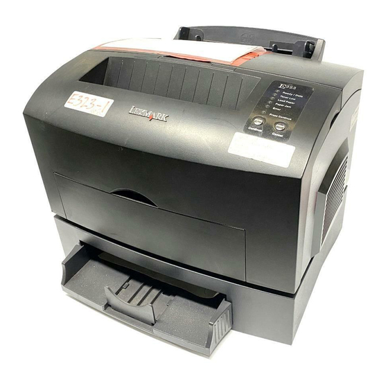 Lexmark E320 - Printer - B/W Service Manual