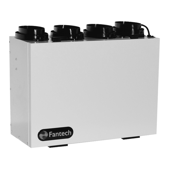 Fantech VHR704R Installation Manual