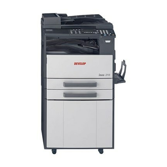Develop INEO 161 Service Manual
