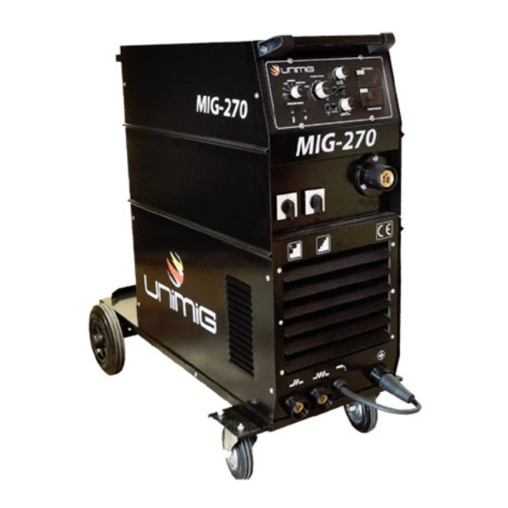 Unimig 270 Compact Instruction Manual