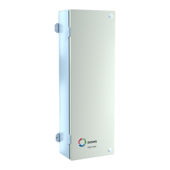Doms PSS 5000 Hardware Configuration Manual
