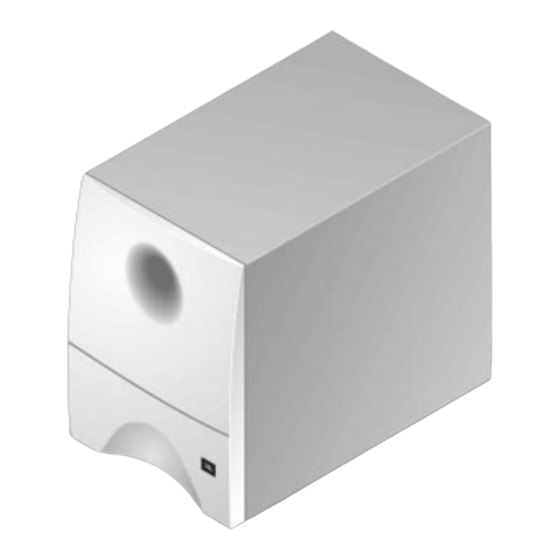JBL Media Sub Technical Manual