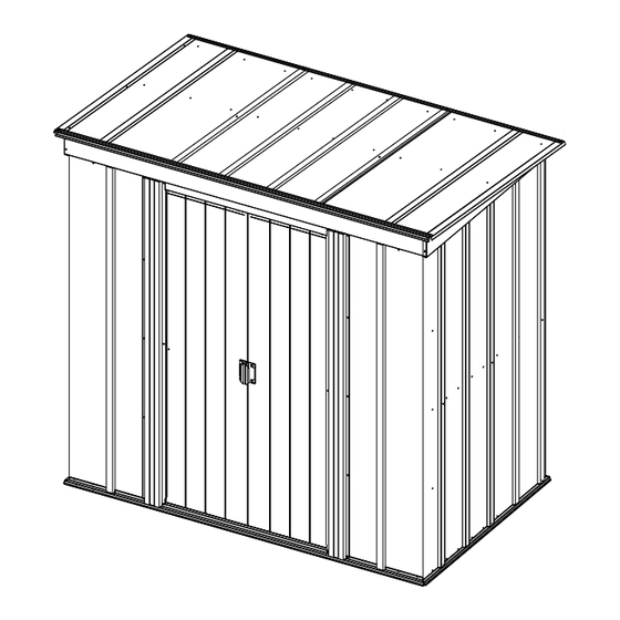 Arrow Storage Products EPA64 Owner's Manual & Assembly Manual