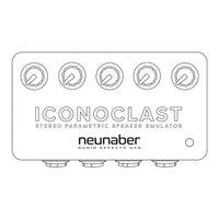 Neunaber ICONOCLAST User Manual