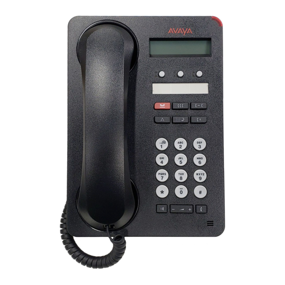 Avaya 1603 Phone Manual
