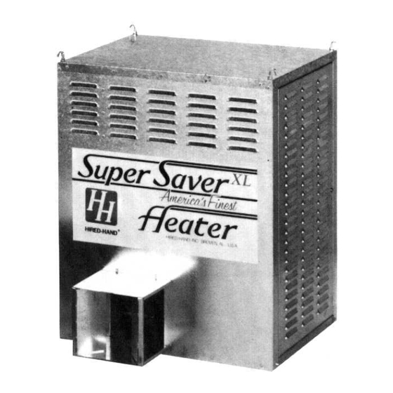 HIRED-HAND SUPER-SAVER XL SS-225-XL-120 Owner's Manual
