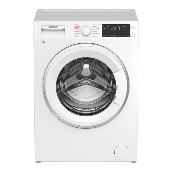 Blomberg WMD24400W Washer Dryer Manuals