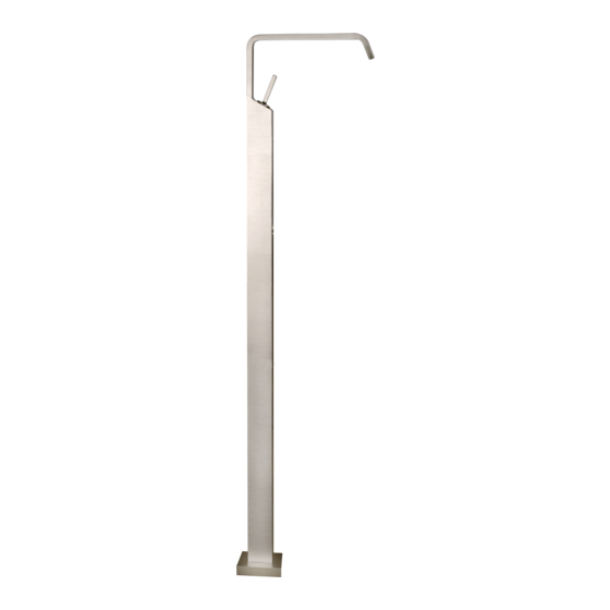 Gessi RETTANGOLO XL 26104 Manual