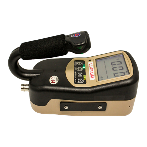 Ludlum Measurements 3014 Manual